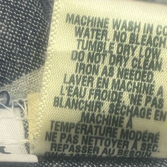 Cloth & Stone Linen Rayon Blue & White Striped Strapless Removable Belt Jumper S - Picture 7 of 9